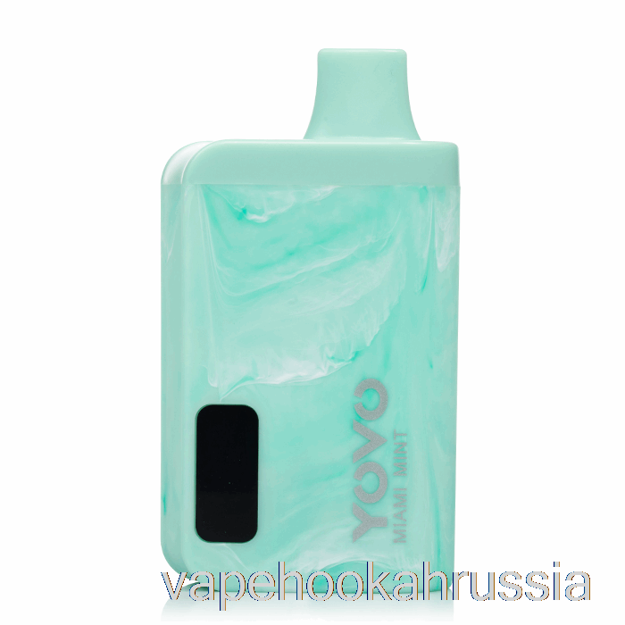вейп сок Yovo Jb8000 одноразовый Майами мята
